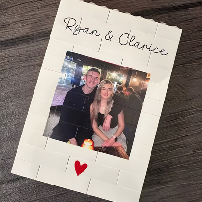Personalized Brick Photo Frame